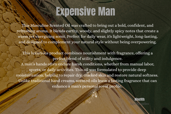 Expensive Man Fragrant Oil