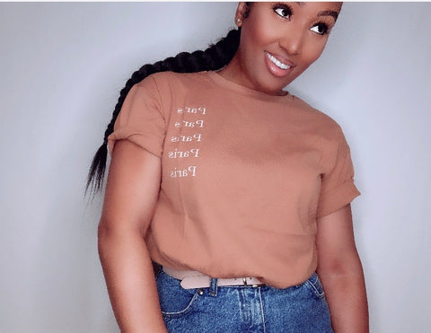 Paris “boyfriend tee”