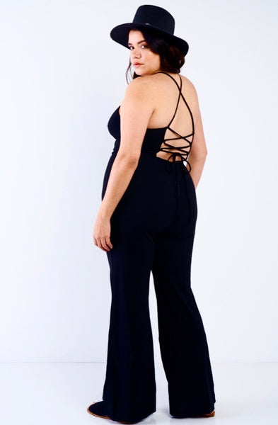 “Sexy back” jumpsuit