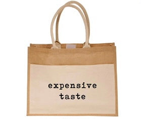 expensive taste tote