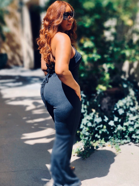 “Sexy back” jumpsuit